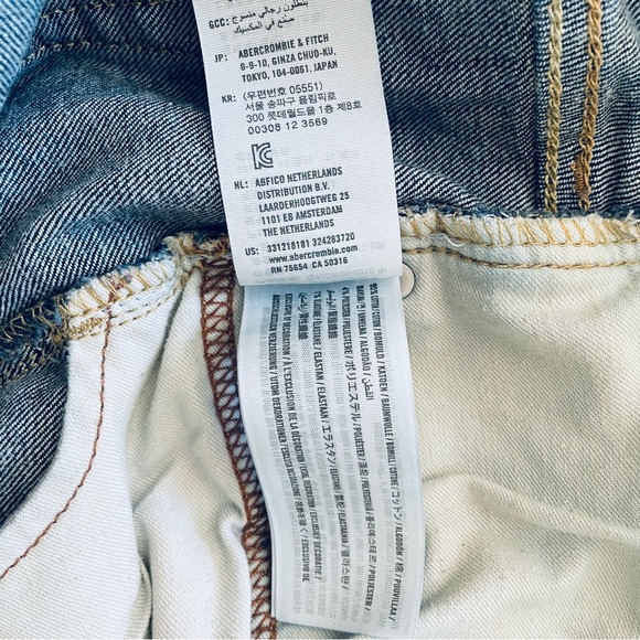 Hollister California skinny epic flex men’s dark wash jeans size 34X34 - Picture 8 of 9